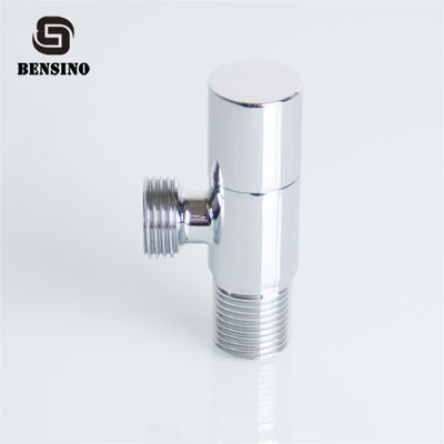 Round Hot Cold Water 12mm 0.8MPA Threaded Angle Stop